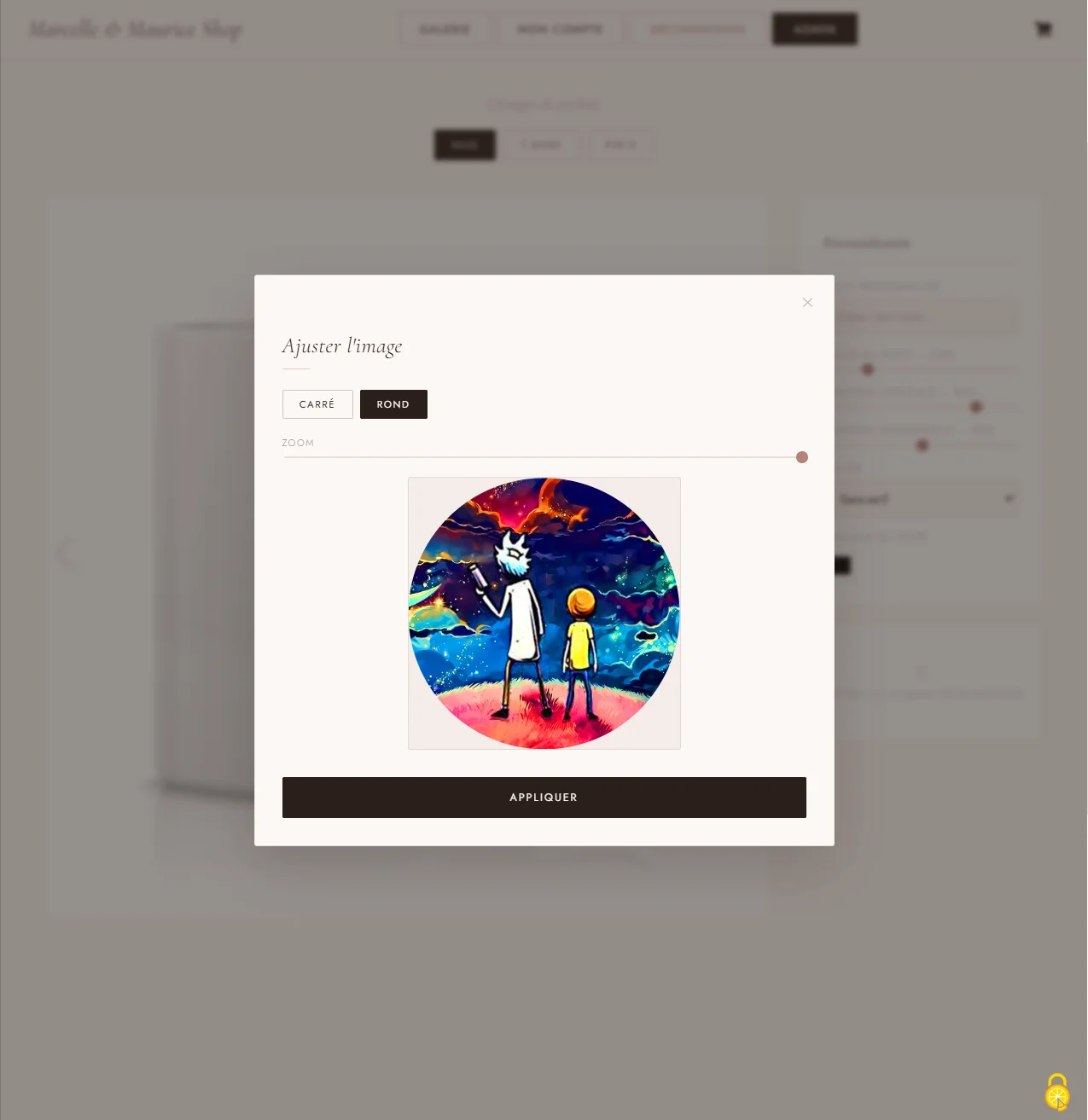 Marcelle & Maurice Shop — vue 3