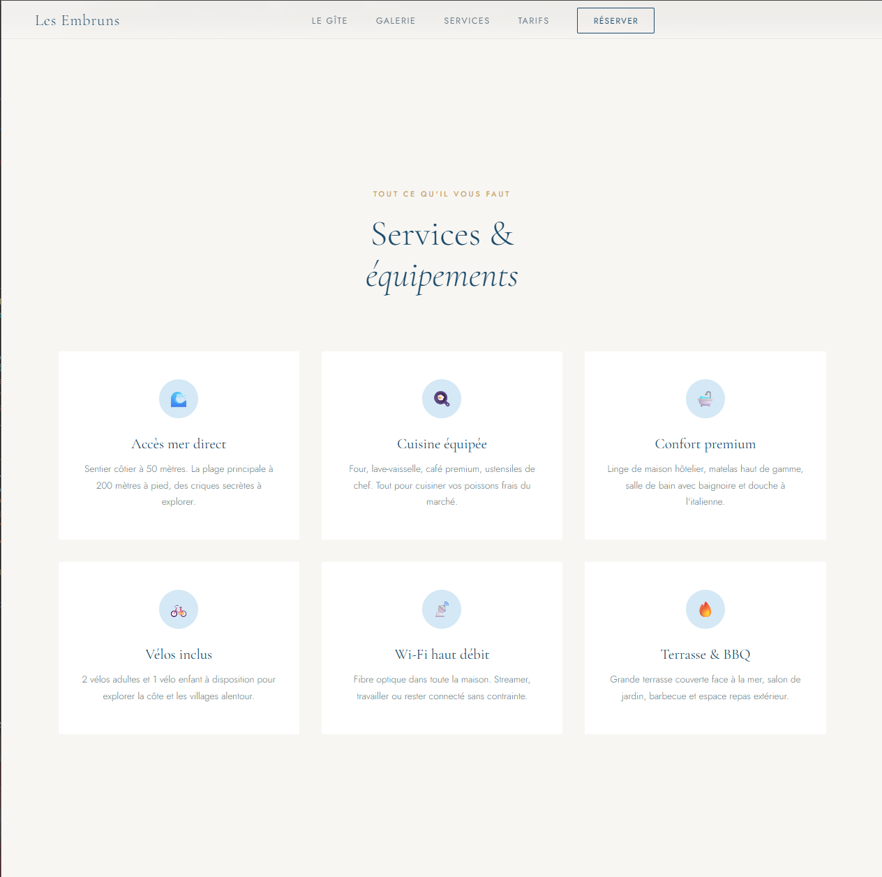 La Maison des Embruns — vue 2