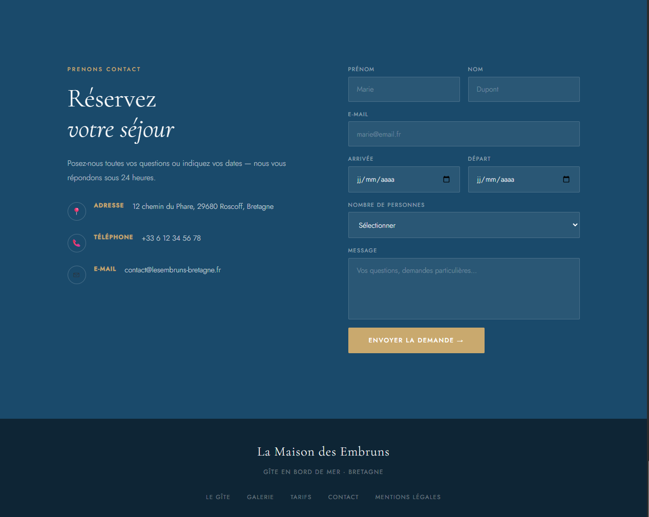 La Maison des Embruns — vue 4